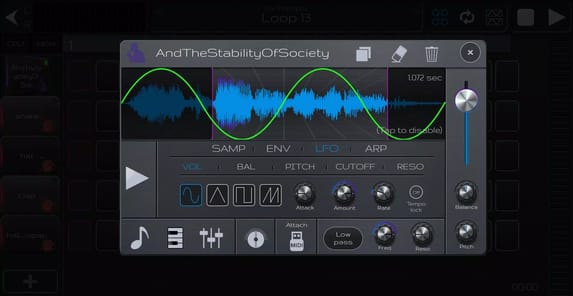 Bandpass APK screenshot 1