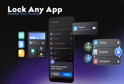 AppLock: Lock apps Fingerprint APK screenshot 1