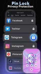 AppLock: Lock apps Fingerprint APK screenshot 1