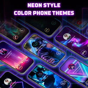 Color Phone Call Screen Theme APK screenshot 1