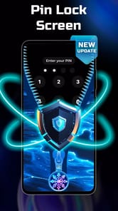 Zipper Lock Screen Wallpapers APK screenshot 1