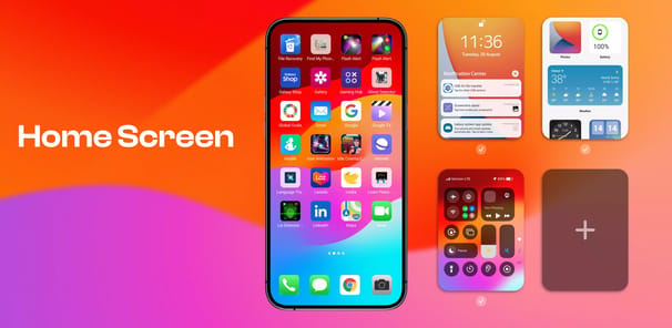 Launcher OS & Themes APK screenshot 1