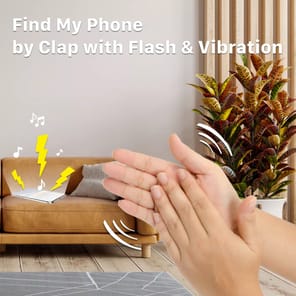 Find My Phone by Clap or Flash APK screenshot 1