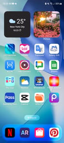 Launcher iOS 26 APK screenshot 1