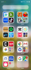 Launcher iOS 17 (TiOS) Lite APK screenshot 1