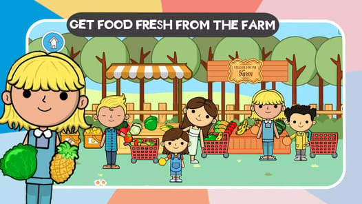 Lila's World: Grocery Store APK screenshot 1