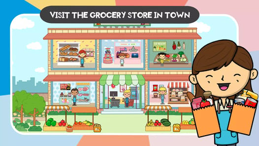 Lila's World: Grocery Store APK screenshot 1