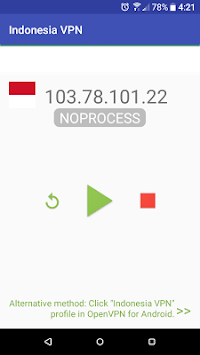 Indonesia VPN APK screenshot 1