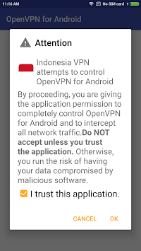 Indonesia VPN APK screenshot 1