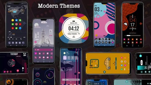 Modern Theme Launcher 2025 APK screenshot 1