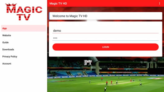 Magic TVHD APK screenshot 1