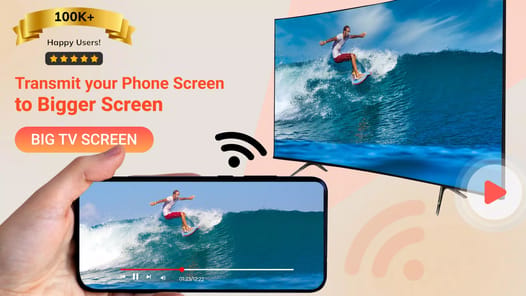 Projector - TV Cast, HD Mirror APK screenshot 1