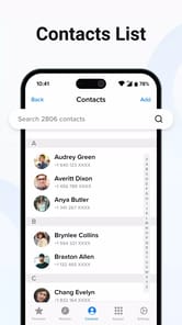 Contacts: Phone Calls & Dialer APK screenshot 1 Contacts: Phone Calls & Dialer APK screenshot 1