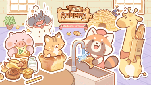 Bear Bakery - Cooking Tycoon APK screenshot 1