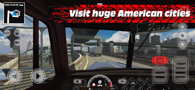 Truck Simulator PRO US APK screenshot 1