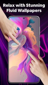 Magic Fluids: Fluid Wallpaper APK screenshot 1
