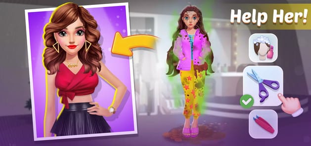 Makeover Madness APK screenshot 1