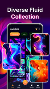 Magic Wallpaper: Magic Fluids APK screenshot 1