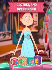 Hair Salon & Dress Up Girls 5+ APK screenshot 1