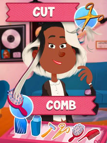 Hair Salon & Dress Up Girls 5+ APK screenshot 1