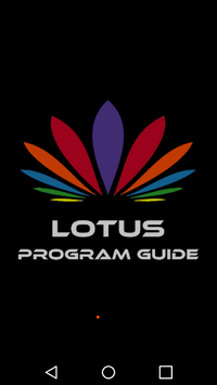 Lotus Program Guide APK screenshot 1