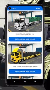 Mod Truck Fuso Full Strobo APK screenshot 1