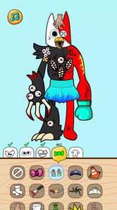 Monster Mix and Match ASMR APK screenshot 1