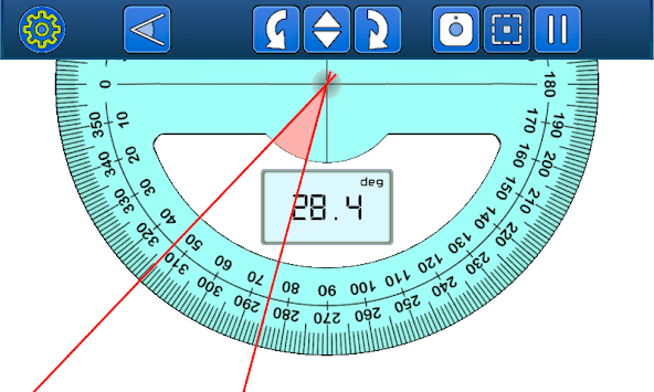 Protractor Tool APK screenshot 1
