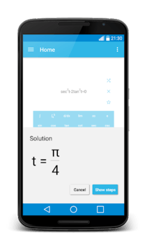 MalMath: Step by step solver APK screenshot 1 MalMath: Step by step solver APK screenshot 1