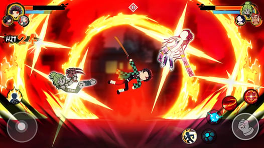 Stick Demon Shadow Fight APK screenshot 1
