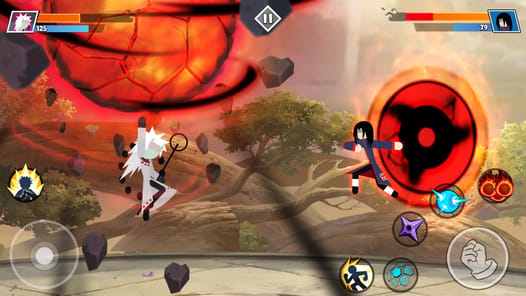 Stickman Shinobi Fighting APK screenshot 1