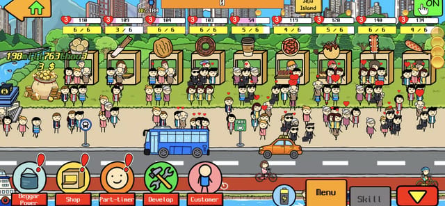 Beggar life 3 - store tycoon APK screenshot 1