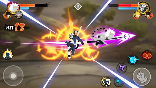 Stick Ninja - 3v3 Battle APK screenshot 1