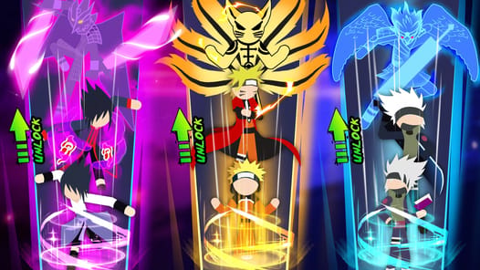 Stick Ninja - 3v3 Battle APK screenshot 1