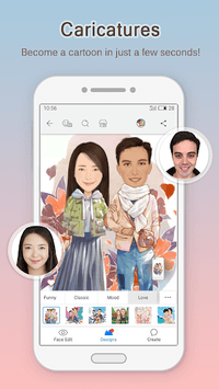 MomentCam Cartoons & Stickers APK screenshot 1