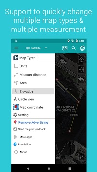 Measure Map APK screenshot 1
