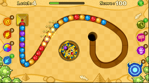 Jungle Marble Blast APK screenshot 1