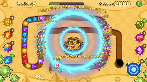 Jungle Marble Blast APK screenshot 1