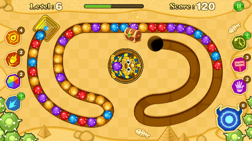 Jungle Marble Blast APK screenshot 1