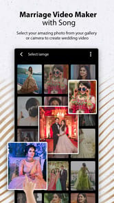 Marriage video maker with song APK screenshot 1