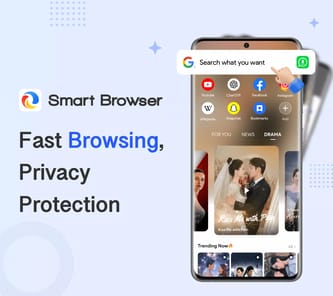 Smart Browser APK screenshot 1