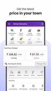 RTO Vehicle Info App, Challan APK screenshot 1