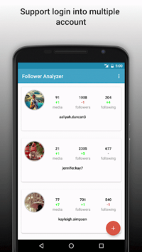 Follower Analyzer (Instagram) APK screenshot 1