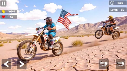 Mx Motocross Racing Games APK screenshot 1