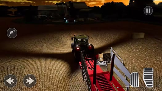 Real Farm Tractor Trailer Game APK screenshot 1