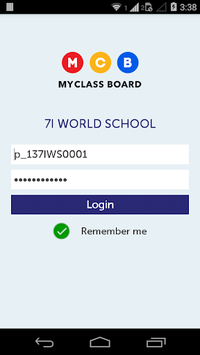 MyClassBoard Parent Portal APK screenshot 1