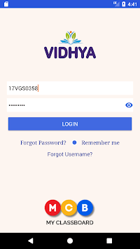 Vidhya Matric School APK screenshot 1