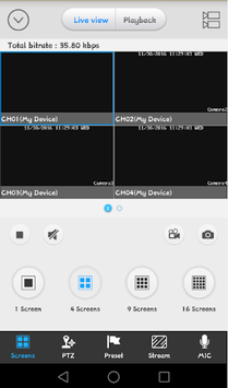 Amcrest Link for 960H DVRs APK screenshot 1