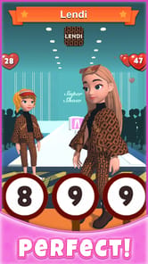 Catwalk Battle - Dress up! APK screenshot 1