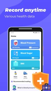 Blood Pressure App APK screenshot 1